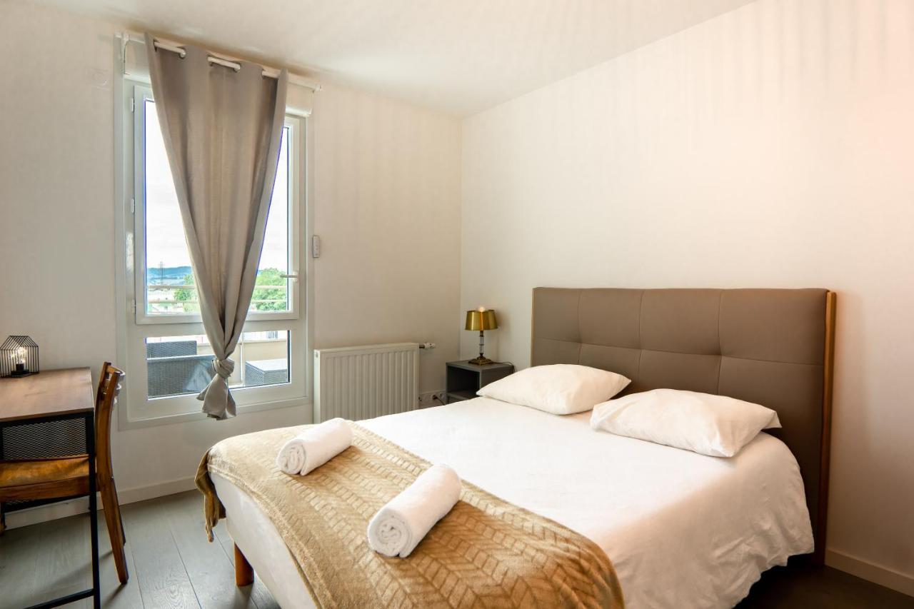 85 Geneve Confortable T2 Avec Parking Prive Annecy Exterior foto